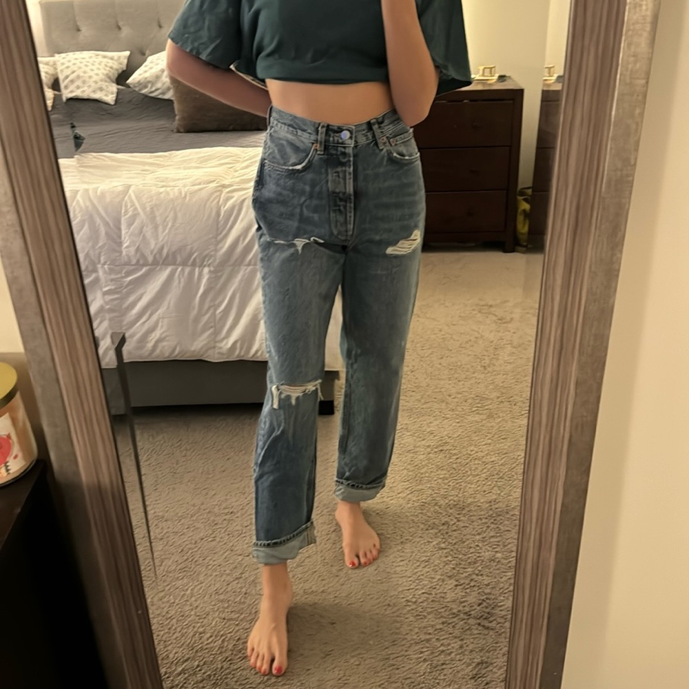 NWOT relaxed straight fit urban outfitters jeans